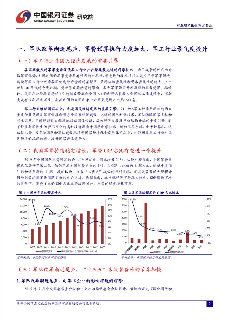 《军工行业10月行业动态报告：基金持仓占比走低叠加行业增速回落，四季度板块投资防御为上-20191107-银河证券-38页》 - 第5页预览图