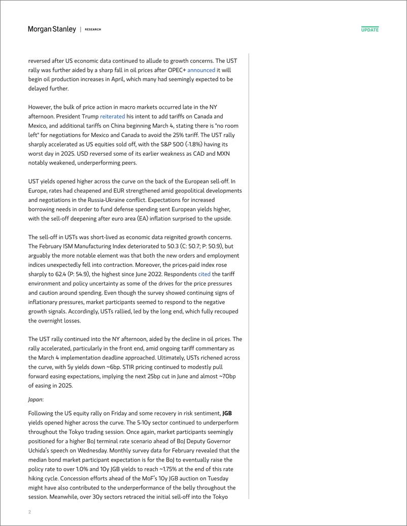 《Morgan Stanley Fixed-Global Macro Commentary March 3-113875832》 - 第2页预览图