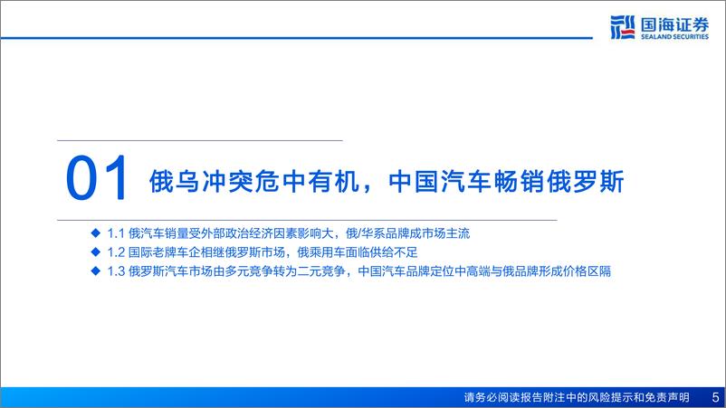 《汽车行业深度报告-汽车出海系列-俄罗斯汽车市场展望：恢复向上的总销量，崛起放量的中国车-240622-国海证券-60页》 - 第5页预览图