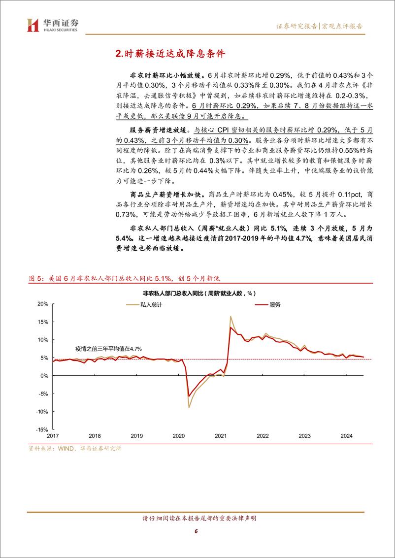 《美国非农支持9月降息-240706-华西证券-12页》 - 第6页预览图