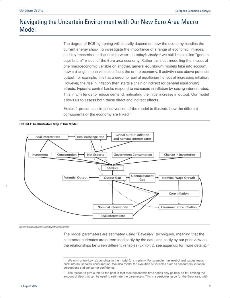 《European Economics Analys Navigating the Uncertain Environment with Our New Euro Area Macro Model(1)》 - 第4页预览图