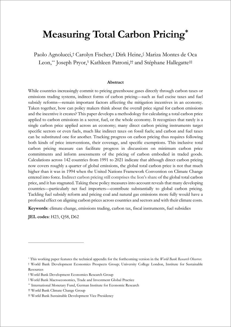 《世界银行-衡量总碳定价（英）-2023.6-39页》 - 第4页预览图