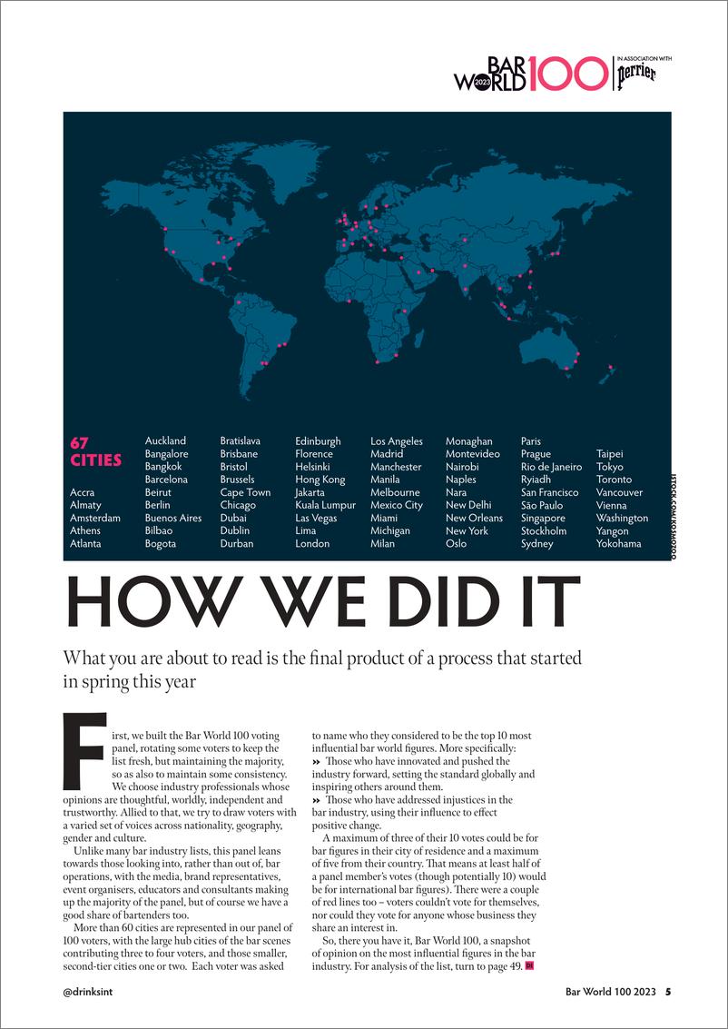 《国际酒饮：2023全球酒吧100强（英文版）》 - 第5页预览图
