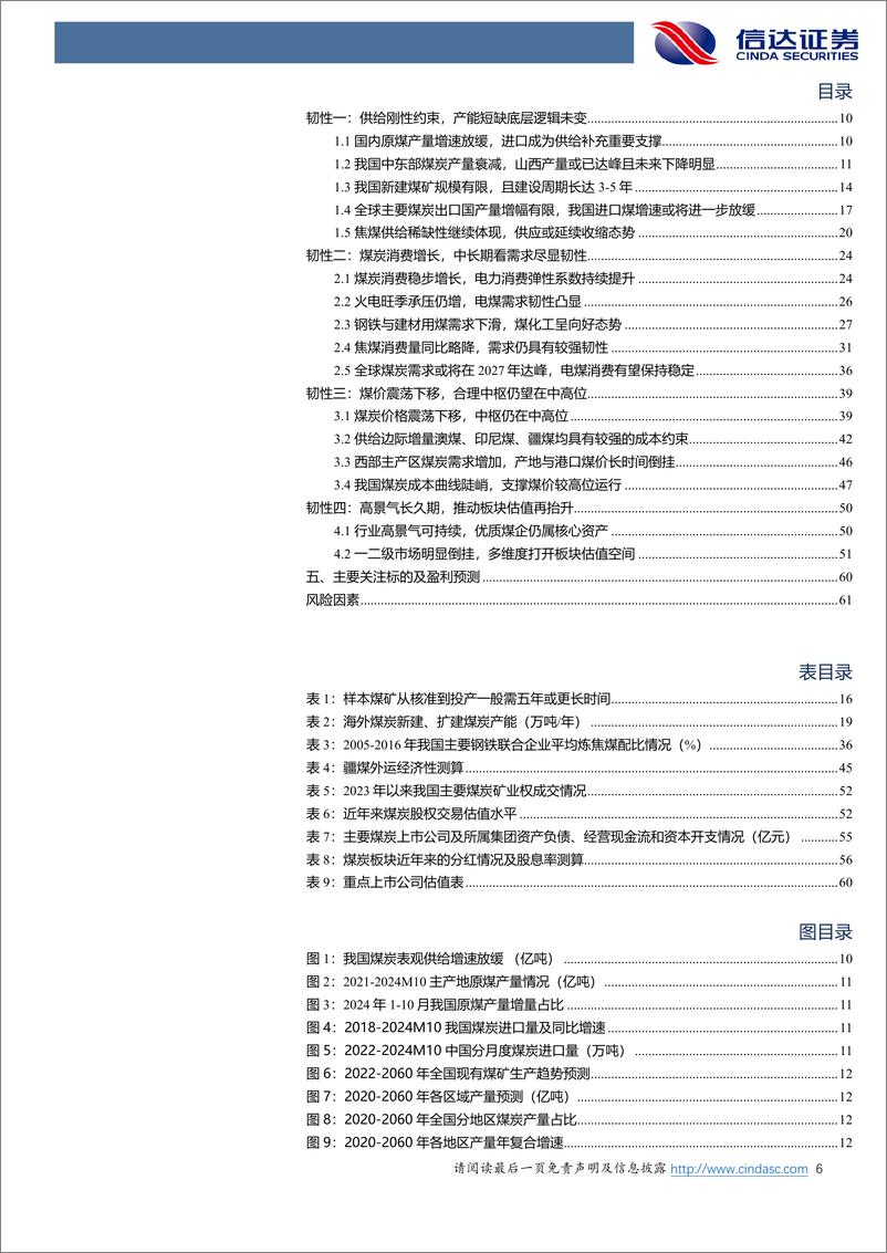 《煤炭行业2025年度策略报告：或跃在渊-250106-信达证券-63页》 - 第6页预览图