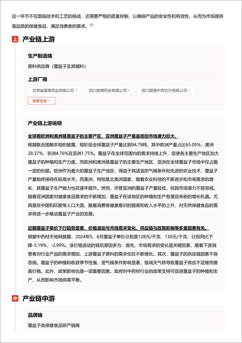 《头豹研究院-覆盆子类保健食品_政策利好中药材原料保健食品上市 头豹词条报告系列》 - 第6页预览图