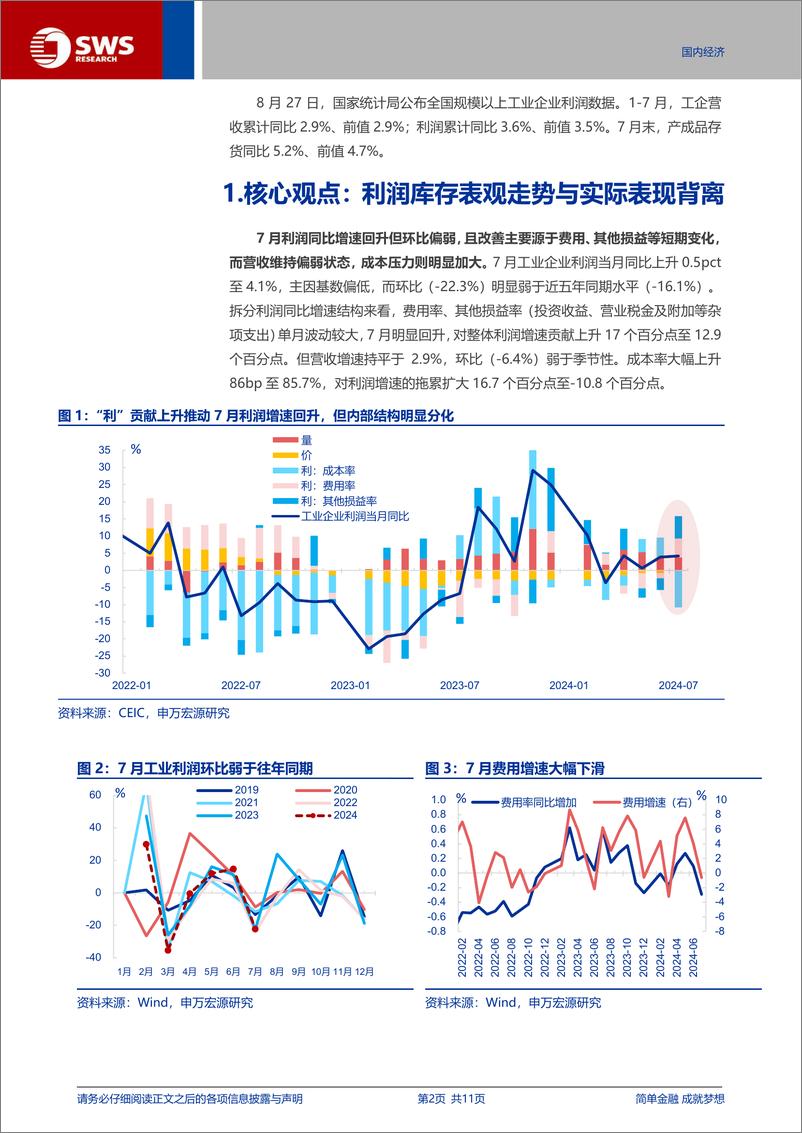 《工业企业效益数据点评：利润库存回升的表象与现实？-240827-申万宏源-11页》 - 第2页预览图