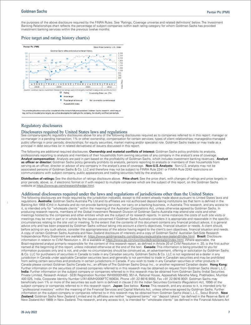 《Pentair Plc (PNR Execution on price-cost encouraging as volume slowdown comes into focus; remain Buy on favorable risk-reward(1)》 - 第8页预览图