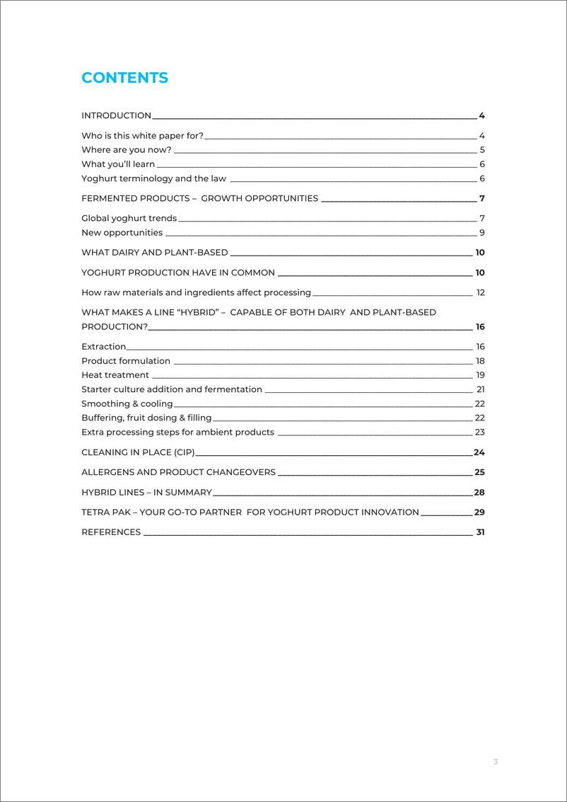 《Tetra Pak_2024年一条乳基与植物基酸奶的混合生产线白皮书_英文版_》 - 第3页预览图