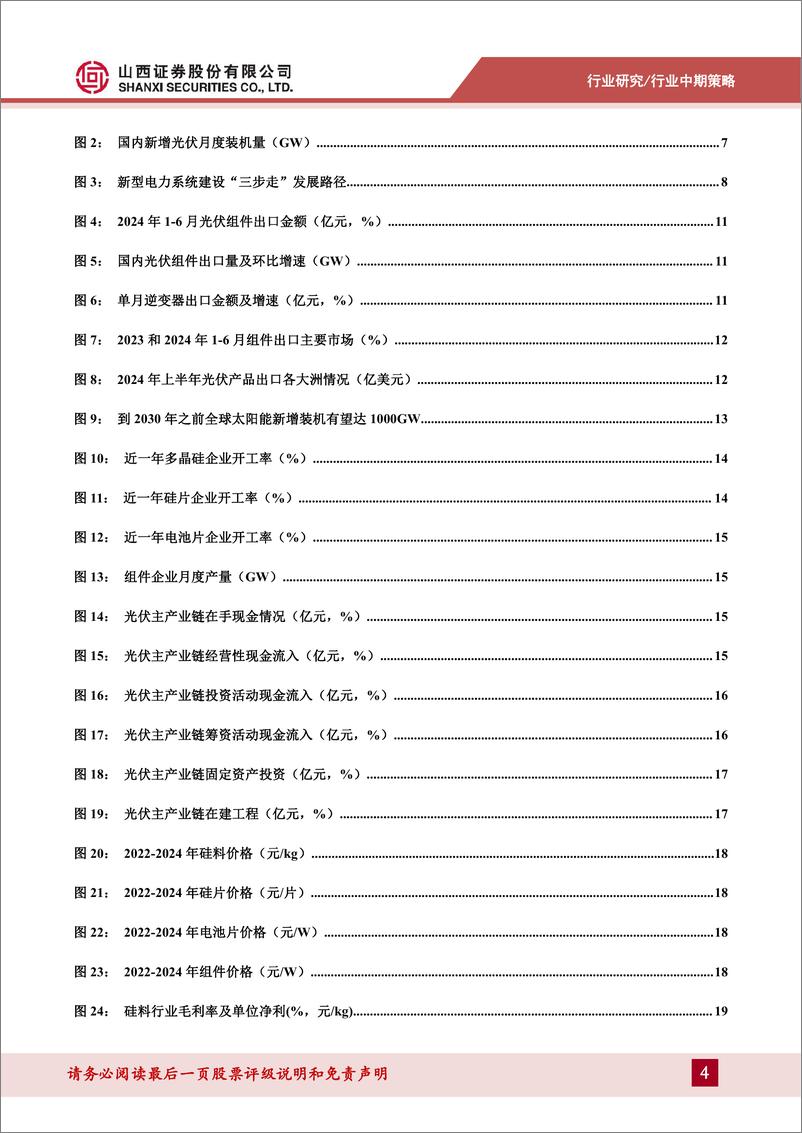 《光伏行业中期策略：不惧阵痛，低碳前行-240814-山西证券-33页》 - 第4页预览图