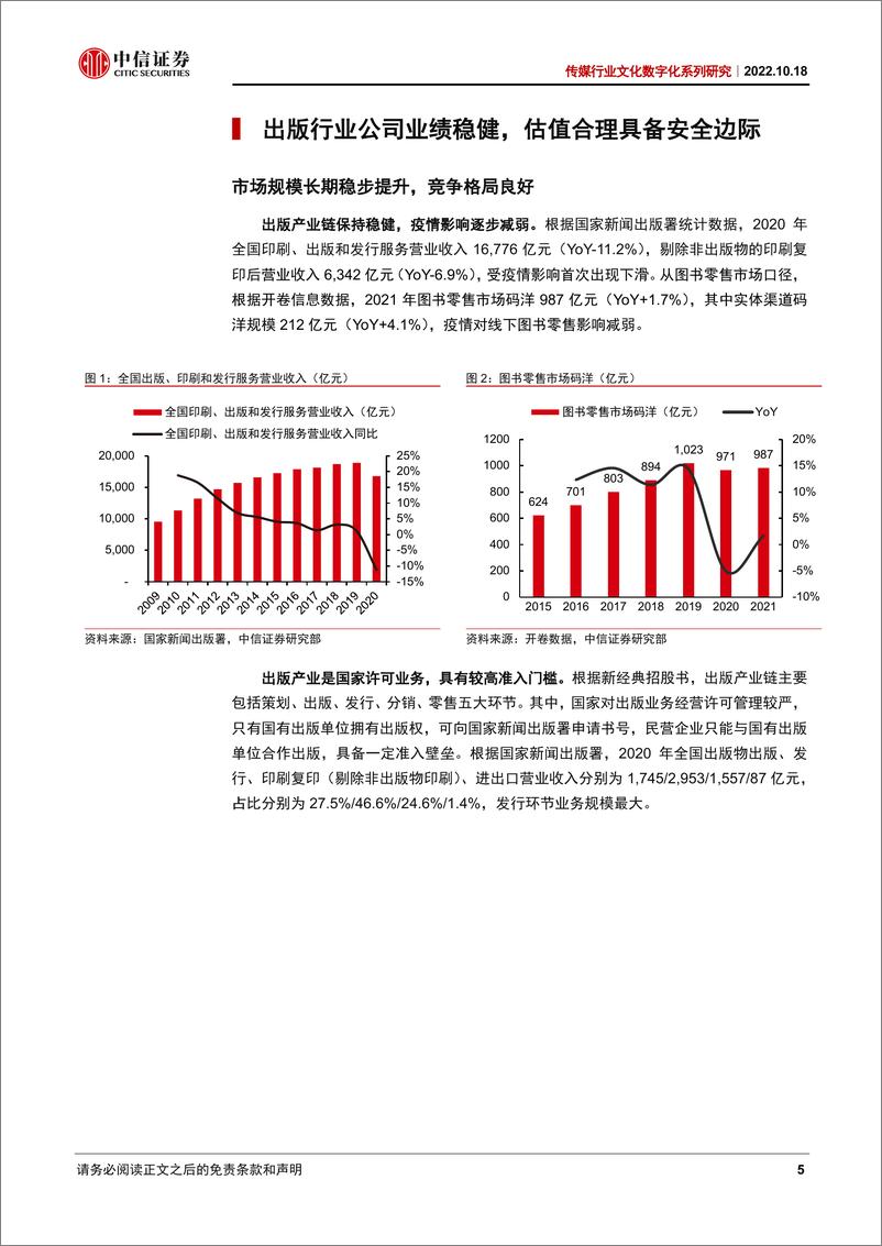 《传媒行业文化数字化系列研究：文化数字化东风渐起，出版产业扬帆再起航-20221018-中信证券-27页》 - 第6页预览图