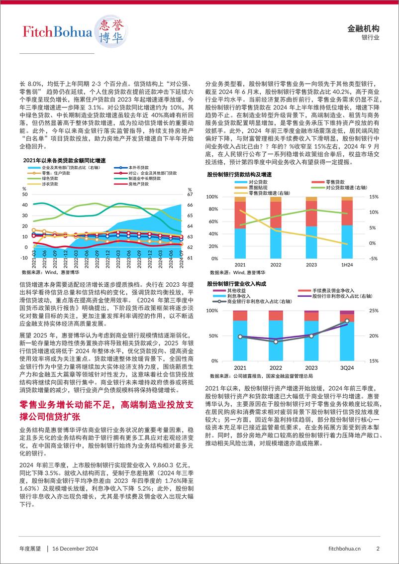 《2024年中国商业银行信用展望_股份制银行-7页》 - 第2页预览图