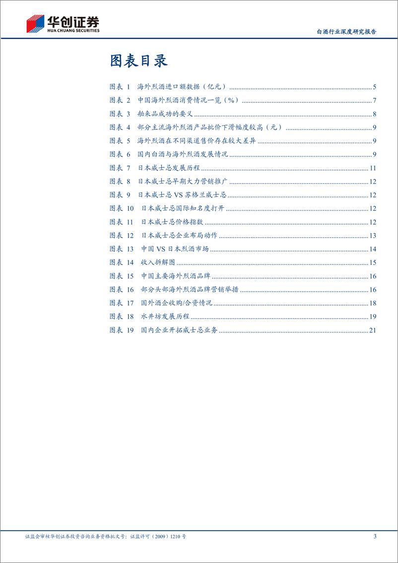 《白酒行业深度研究报告：长路漫漫等风来——海外烈酒品类能成为国内酒企第二增长曲线吗？-240829-华创证券-25页》 - 第3页预览图