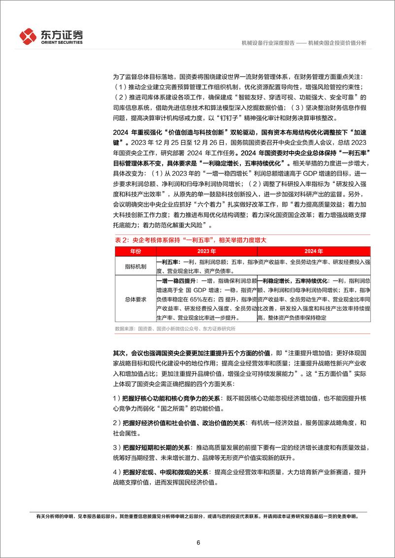 《机械设备行业央国企改革专题研究：机械央国企投资价值分析-240315-东方证券-19页》 - 第6页预览图