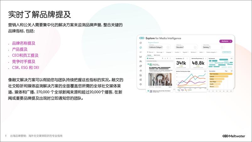 《Meltwater融文_2024出海品牌营销_海外社交媒体聆听的专业指南报告》 - 第8页预览图