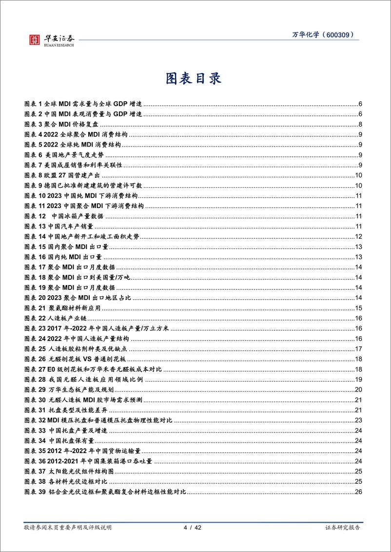 《华安证券-万华化学-600309-万华化学系列深度二：全面拆分未来3年国内MDI需求》 - 第4页预览图