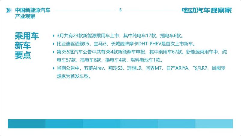 《2022年3月 新能源汽车产业观察-108页》 - 第6页预览图