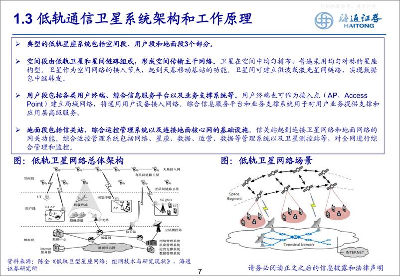 《海通证券-通信行业低轨卫星通信：构建空天陆海信息一体化网络-230422》 - 第7页预览图