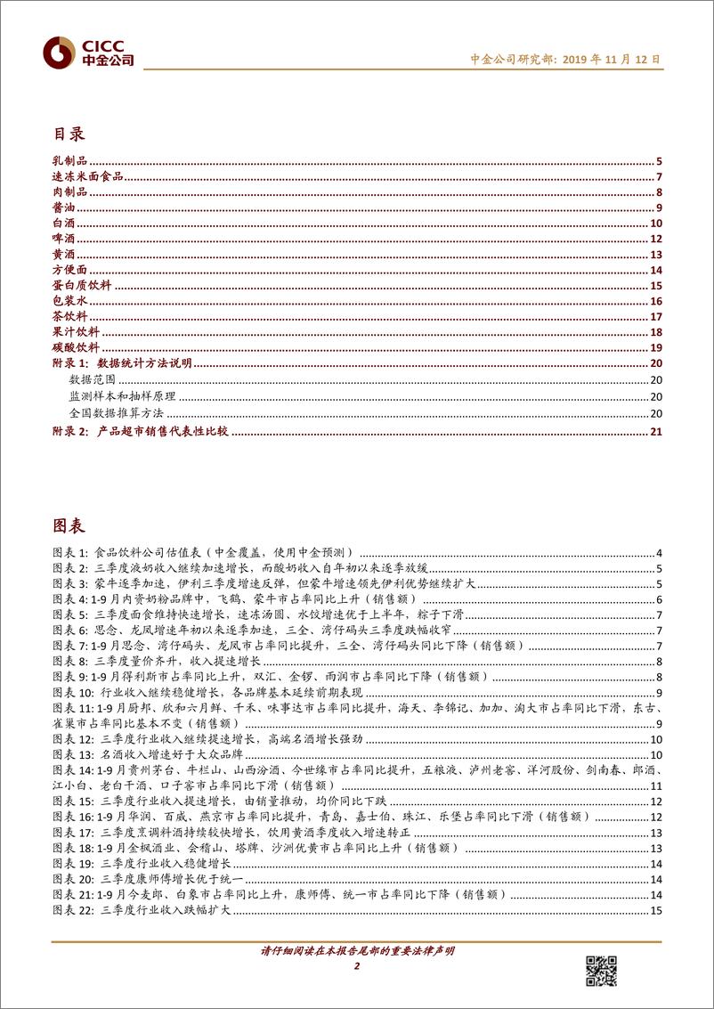 《日常消费行业：三季度大多数品类增速上扬-20191112-中金公司-24页》 - 第3页预览图