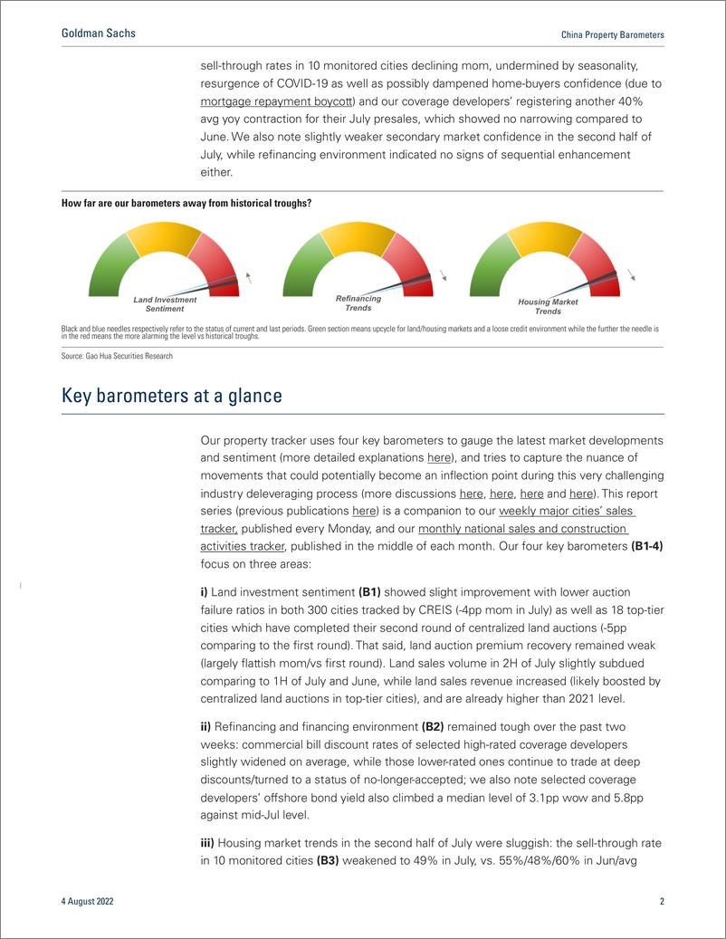 《China Property Barometer Tracking the property industry (Vol. 19 stepped-up policy support on completion, while sales rec...(1)》 - 第3页预览图