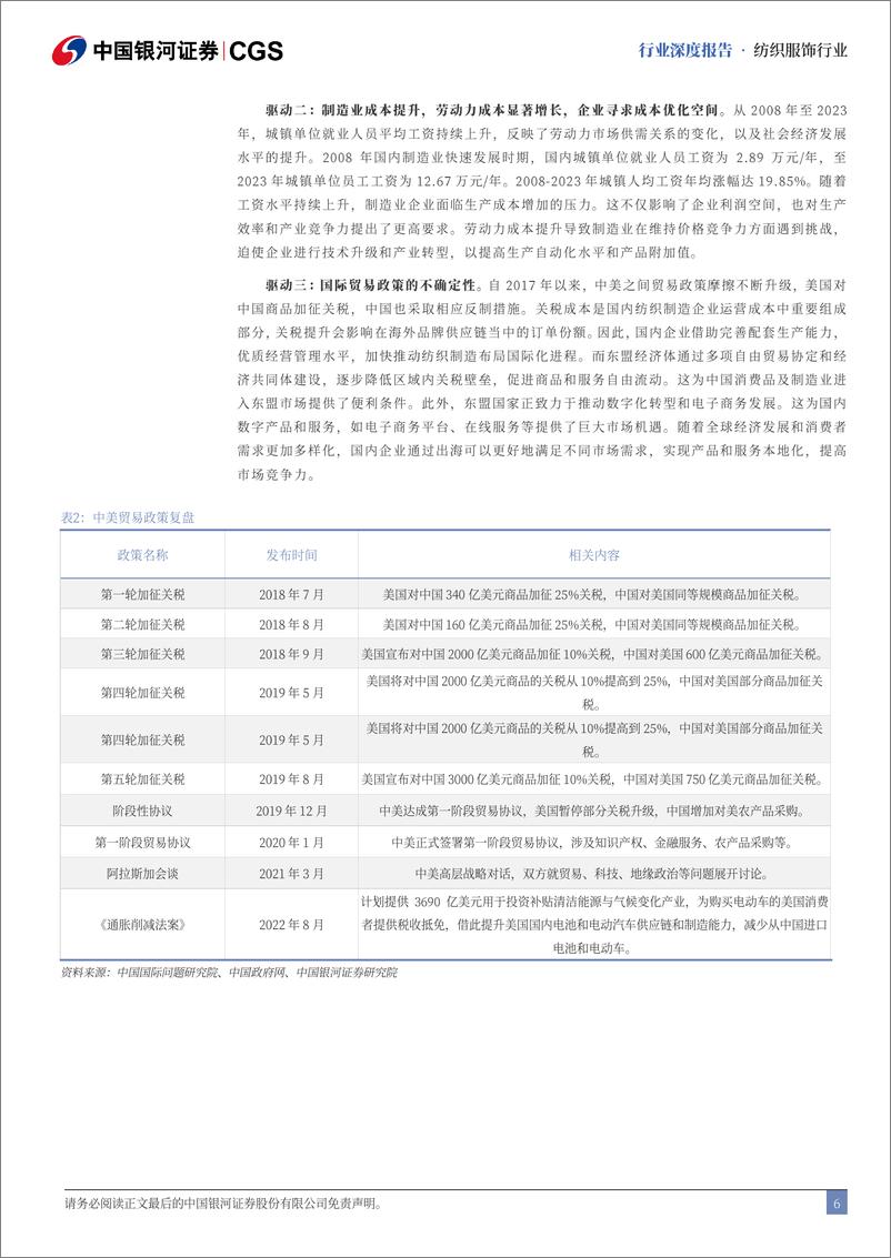 《中国银河-中资出海专题系列研究-纺服-_品牌出海在即_制造引领全球》 - 第6页预览图