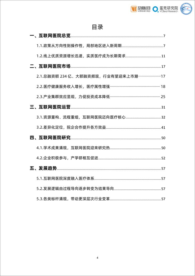 《2021互联网医院行业报告互联网医院再迭-65页》 - 第4页预览图