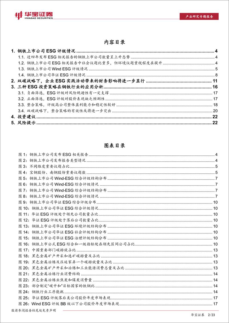 《ESG专题报告：三种ESG投资策略在钢铁行业的应用分析-20220801-华宝证券-23页》 - 第3页预览图