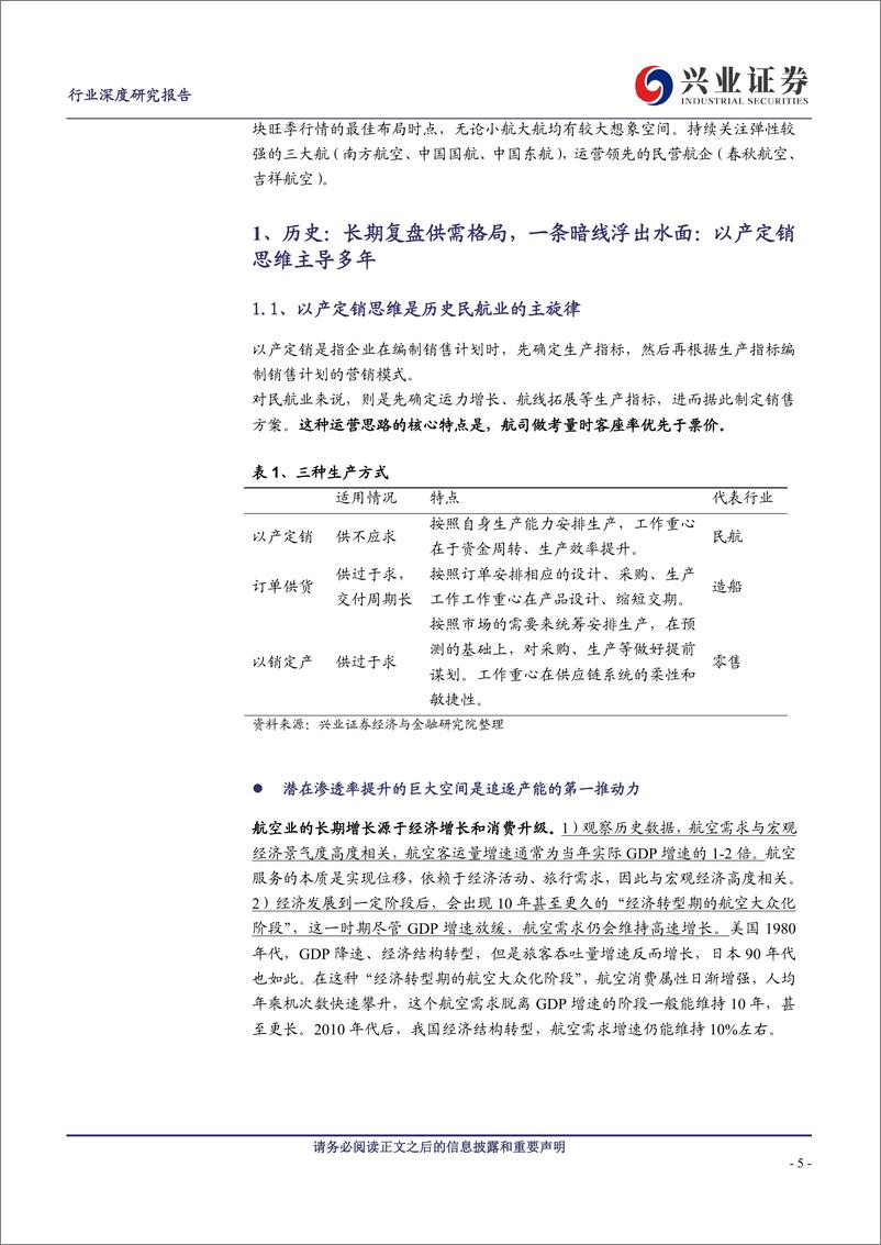 《航空机场行业景气归来系列报告（九）：以产定销转向量价平衡，格局优化引领景气周期-20230726-兴业证券-36页》 - 第6页预览图