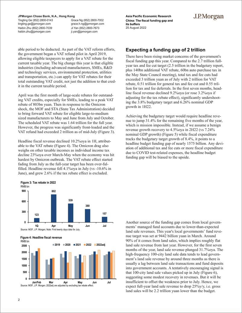 《China-The fiscal funding gap and its buffers》 - 第3页预览图