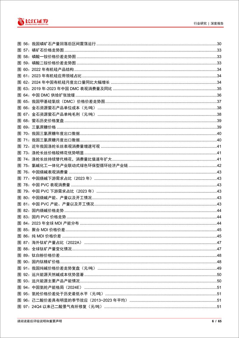 《化工行业2025年度投资策略：布局顺周期%2b稳增长%2b新质生产力-241224-长江证券-65页》 - 第6页预览图