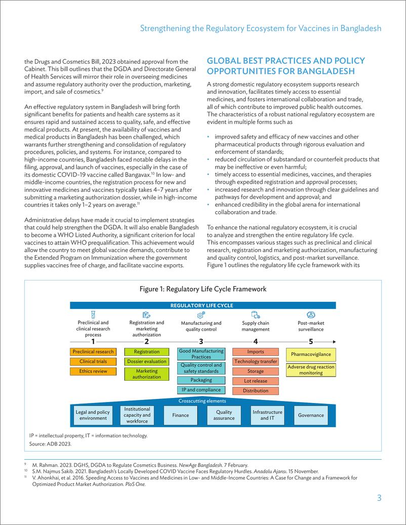 《亚开行-加强孟加拉国疫苗监管生态系统：形势和政策建议（英）-2024.5-20页》 - 第3页预览图