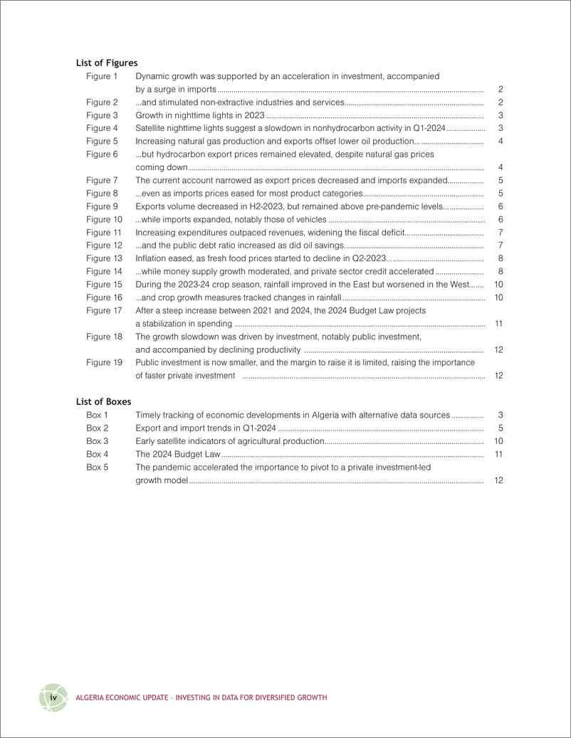 《世界银行-阿尔及利亚经济更新，2024年春季：投资数据实现多元化增长（英）-2024-40页》 - 第6页预览图