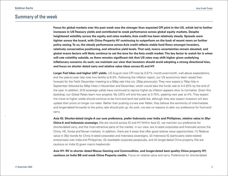 《Asia Credit Trade US Investors Maintaining Underweight On Asia Credit(1)》 - 第3页预览图