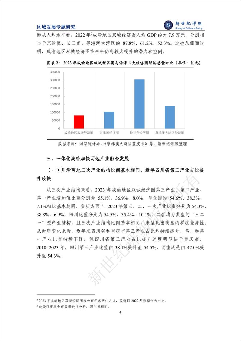 《区域一体化加快推进 打造西部战略腹地新增长极——成渝地区双城经济圈研究-27页》 - 第4页预览图