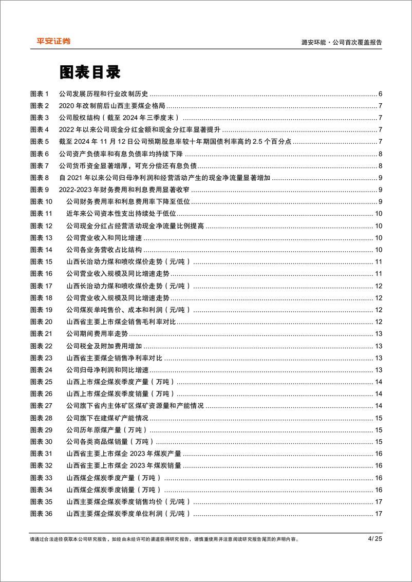 《潞安环能(601699)资金增厚债务收窄，价有弹性量增可期-241118-平安证券-25页》 - 第4页预览图