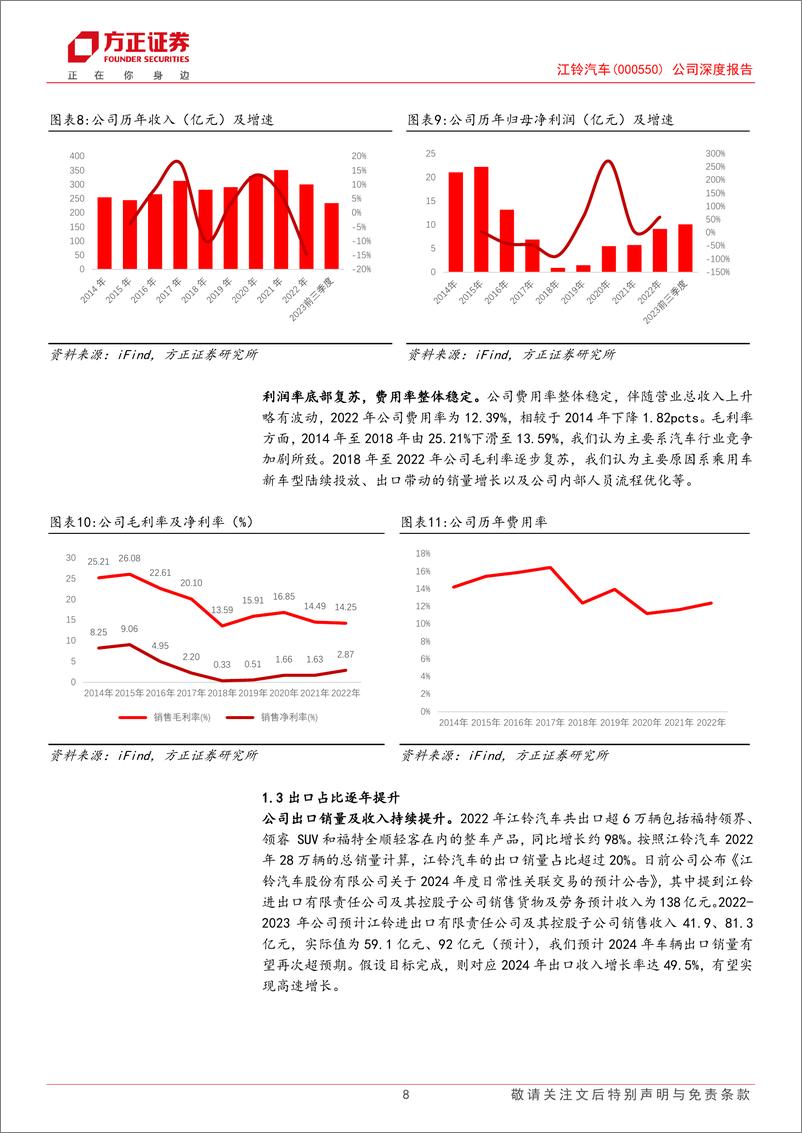 《2024江铃汽车深度研究报告：轻型商用车龙头起航，出口＋新车催化可期》 - 第8页预览图