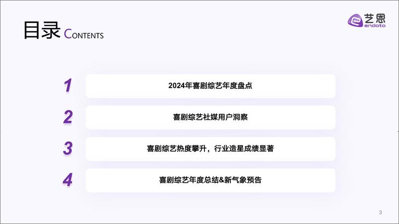 《2024喜剧综艺年度报告-30页》 - 第3页预览图