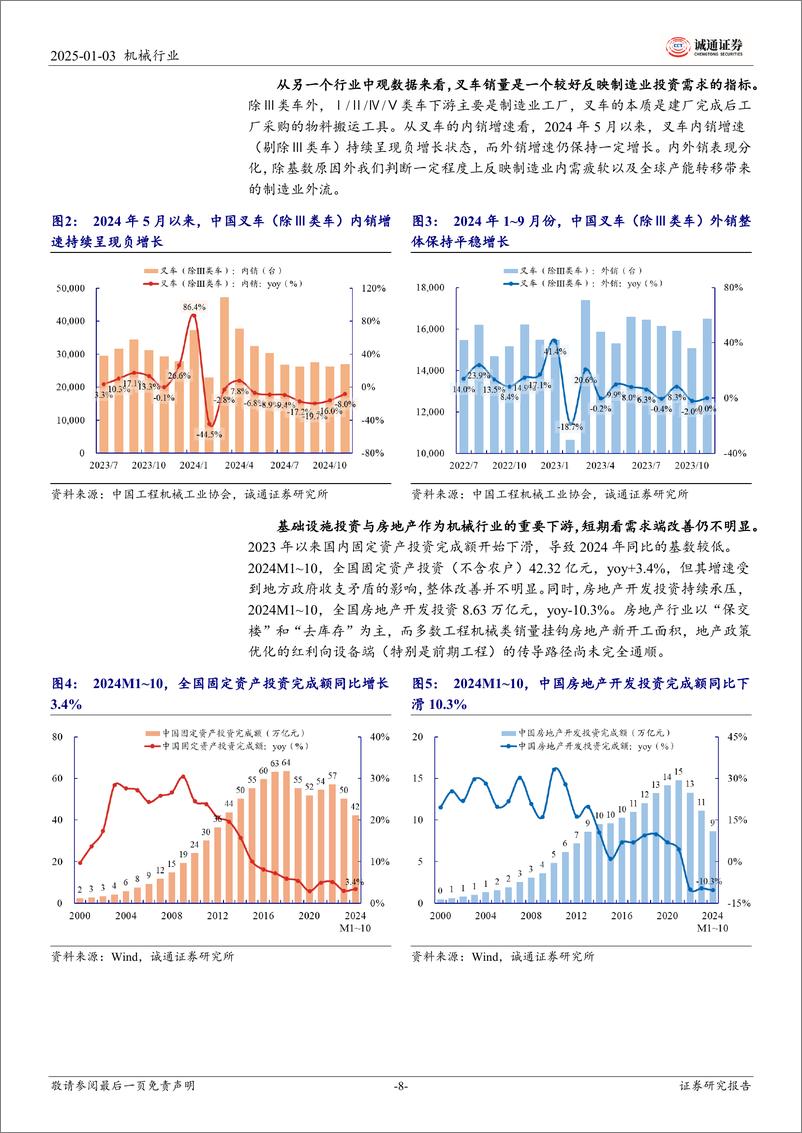 《2025年机械行业投资策略：内需萌新芽，出海续繁花，科技结新果-250103-诚通证券-52页》 - 第8页预览图