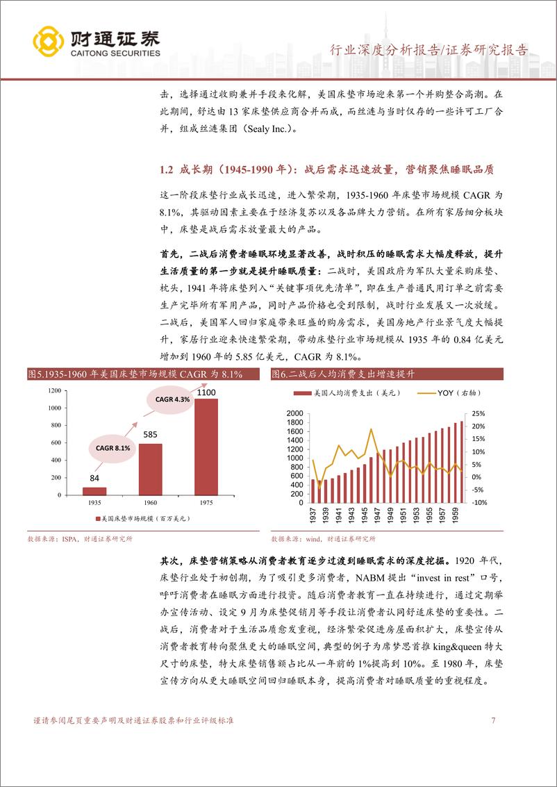 《建筑材料行业消费建材西学东渐系列（四）床垫篇：掘金海内外，择良品而栖-20230810-财通证券-41页》 - 第8页预览图