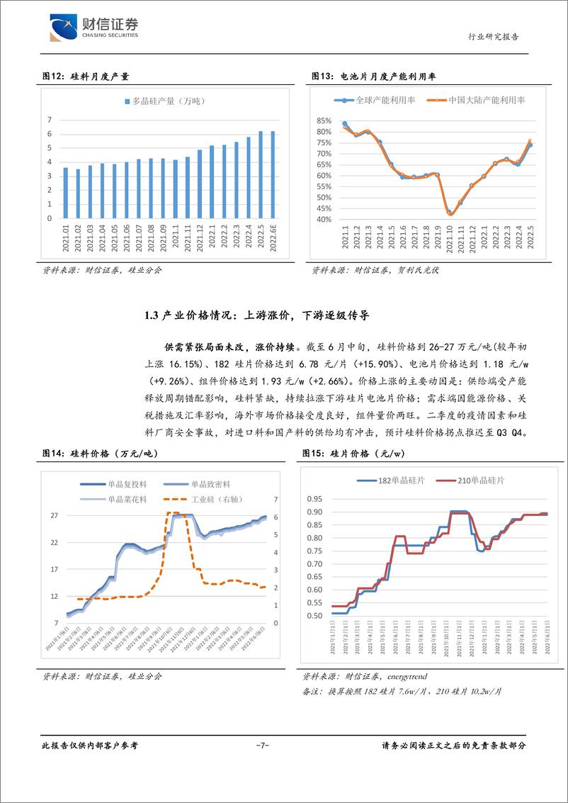 《电力设备行业：景气度持续，关注产业链价差增加环节-20220704-财信证券-26页》 - 第8页预览图