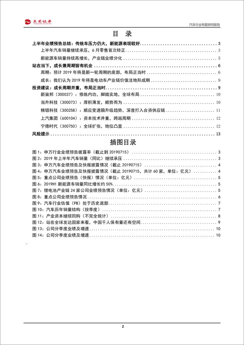 《汽车行业专题研究报告：半年报或是中期最后一击，珍惜布局机会-20190716-东莞证券-14页》 - 第3页预览图