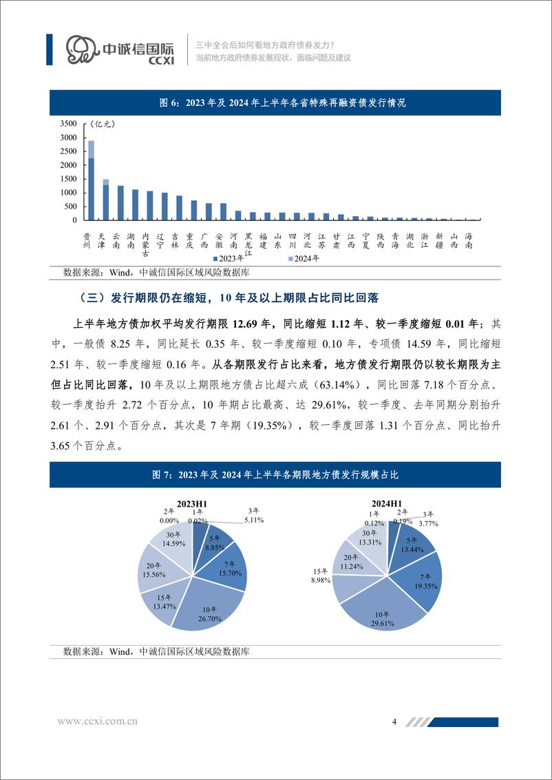 《当前地方政府债券发展现状、面临问题及建议：三中全会后如何看地方政府债券发力？-240725-中诚信国际-19页》 - 第5页预览图