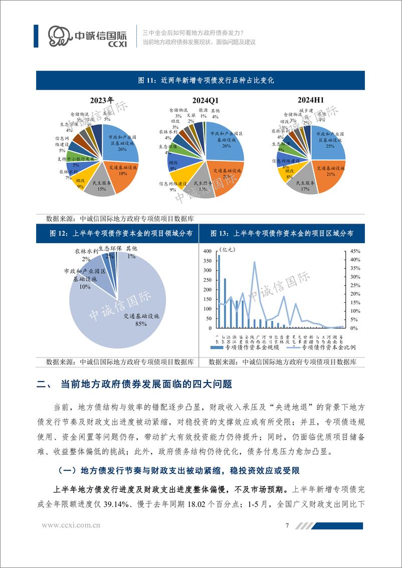 《当前地方政府债券发展现状、面临问题及建议：三中全会后如何看地方政府债券发力？-240725-中诚信国际-19页》 - 第8页预览图