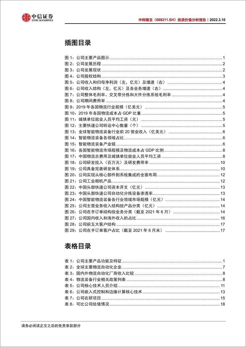 《中科微+投资价值分析报告：物流分拣系统龙头，竞逐全球物流自动化大市场》 - 第4页预览图