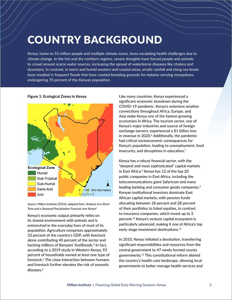 《Milken米尔肯研究所：2024全球预警系统筹资国家案例研究报告：肯尼亚（英文版）》 - 第3页预览图