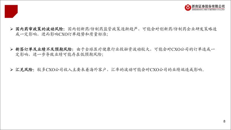 《医药行业CXOQ1业绩前瞻：融资触底，蓄势向上-240330-浙商证券-12页》 - 第7页预览图