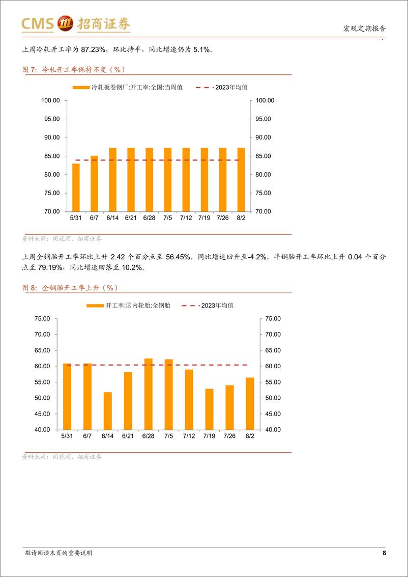 《显微镜下的中国经济(2024年第28期)：直达终端需求的逆周期调节措施才能扭转价格形势-240805-招商证券-38页》 - 第8页预览图