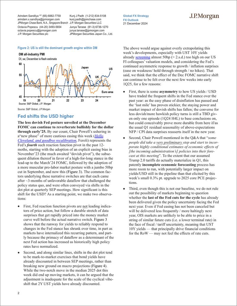 《JPMorgan Econ  FI-FX Outlook USD ends 2024 with a bang-112315137》 - 第2页预览图