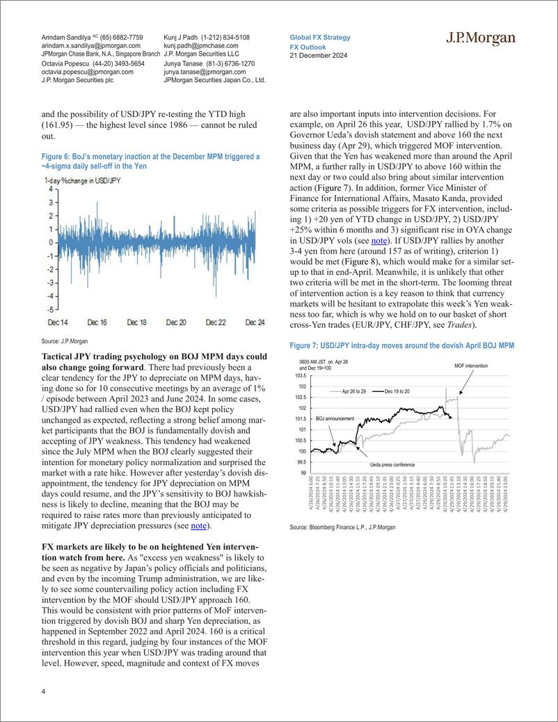 《JPMorgan Econ  FI-FX Outlook USD ends 2024 with a bang-112315137》 - 第4页预览图