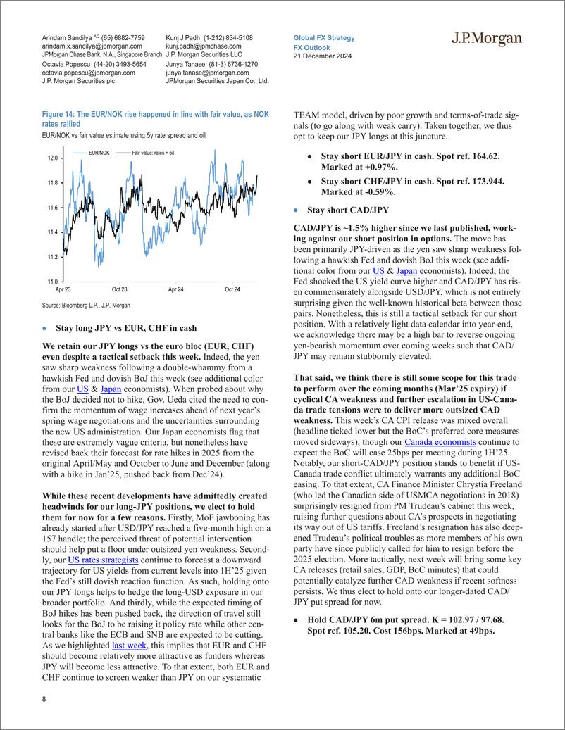 《JPMorgan Econ  FI-FX Outlook USD ends 2024 with a bang-112315137》 - 第8页预览图