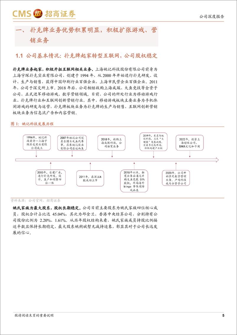 《姚记科技(002605)坚持“大娱乐”战略，休闲游戏龙头不断拓展新领域-240521-招商证券-28页》 - 第5页预览图